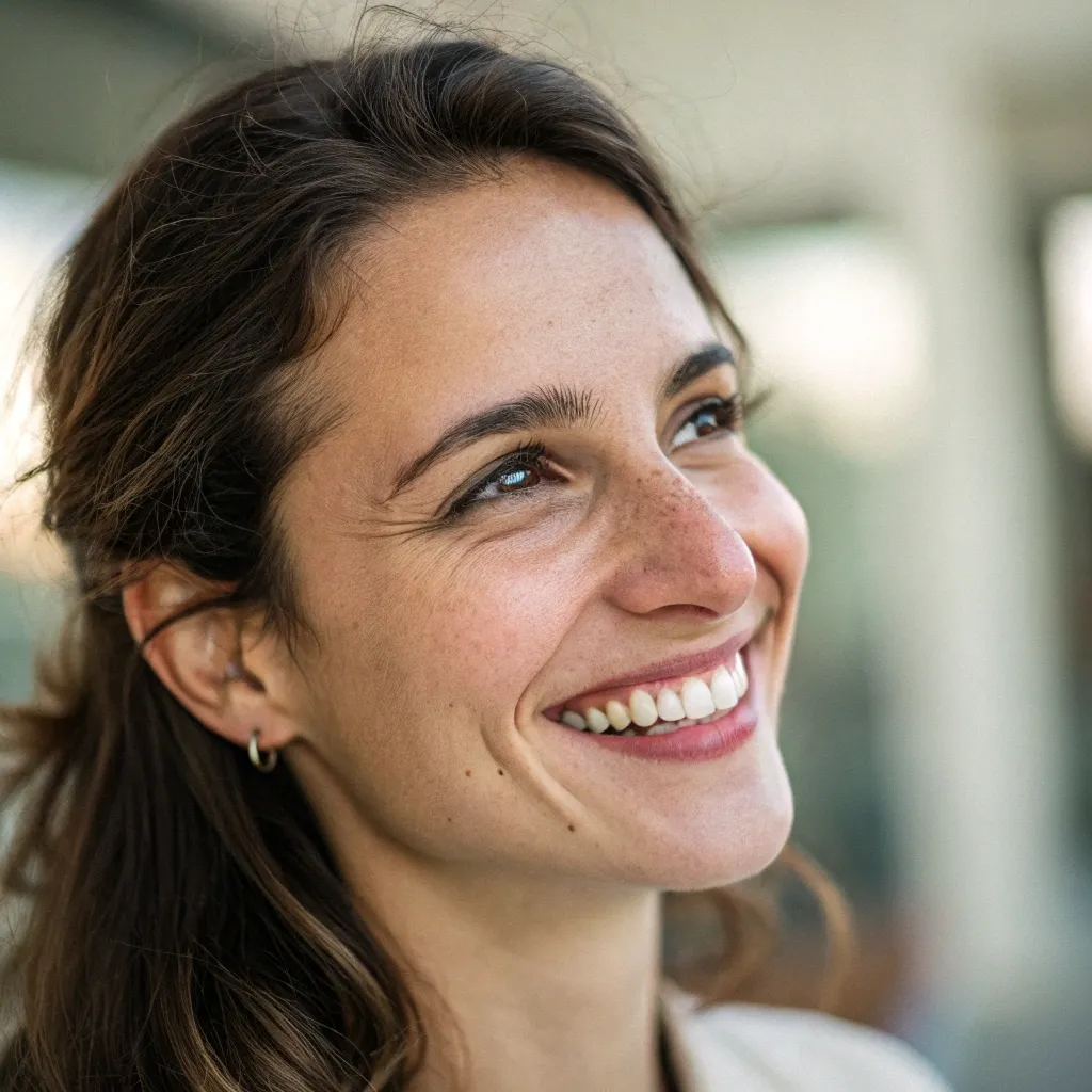 Smiling woman